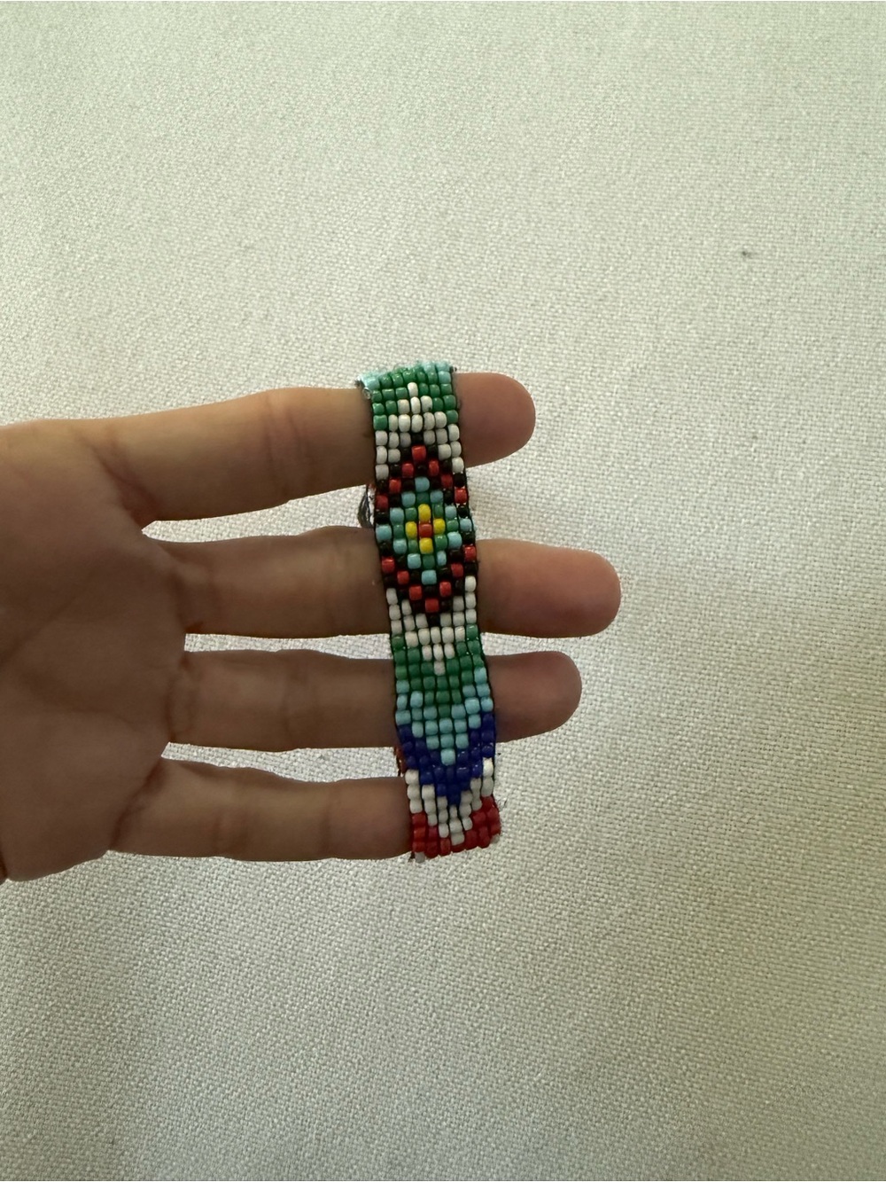 Handmade Multicolor Beaded Women's Bracelet
